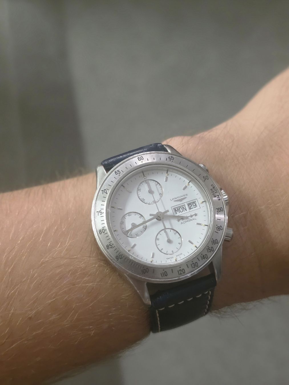 Longines Orologi: Longines Admiral Chronograph  – Usato da Aesch BL venduto da Puga