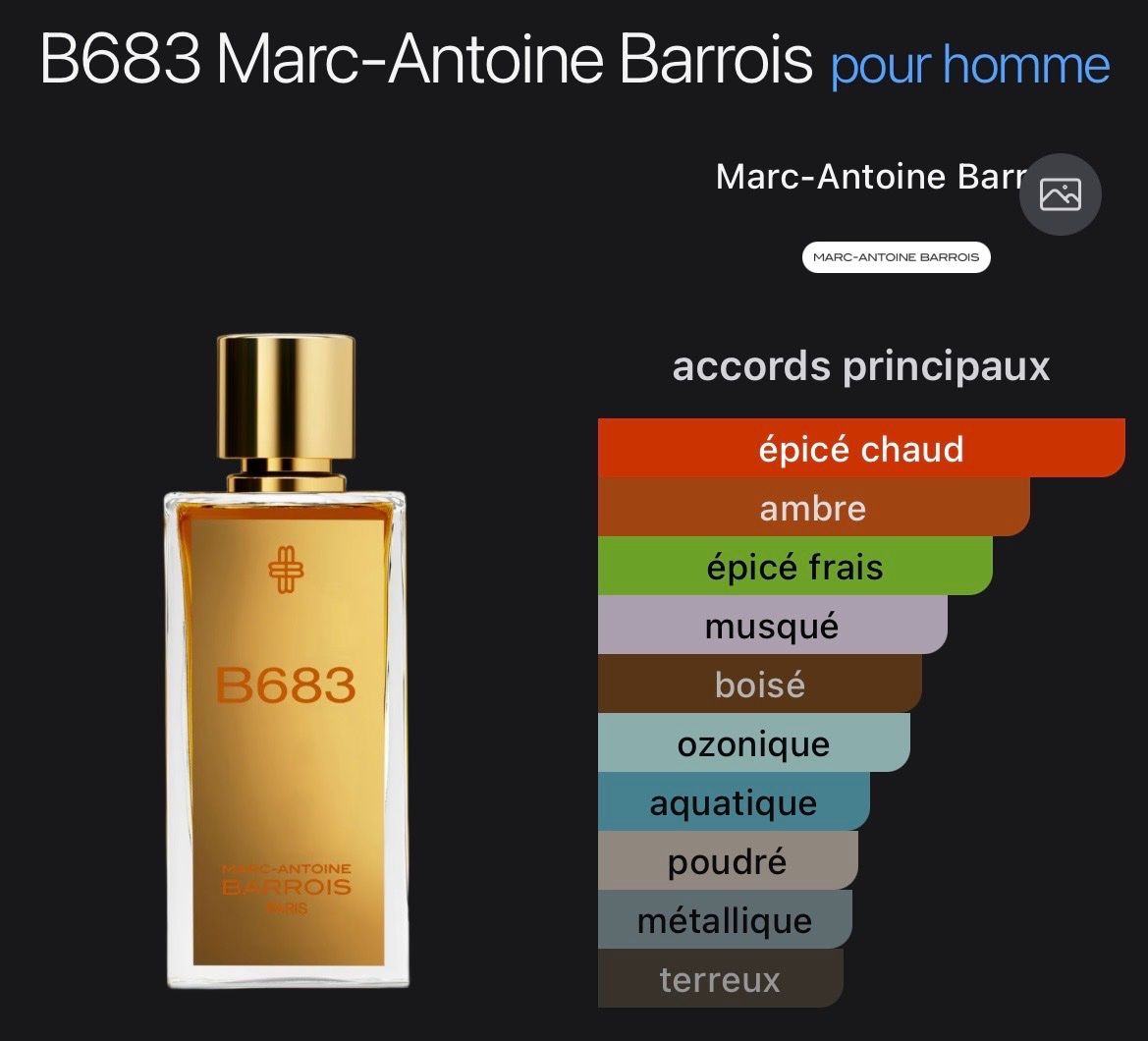 Profumi & Eau de Toilette: EDP Marc-Antoine Barrois 5x2ml – Usato da Genève venduto da StaceyH 1