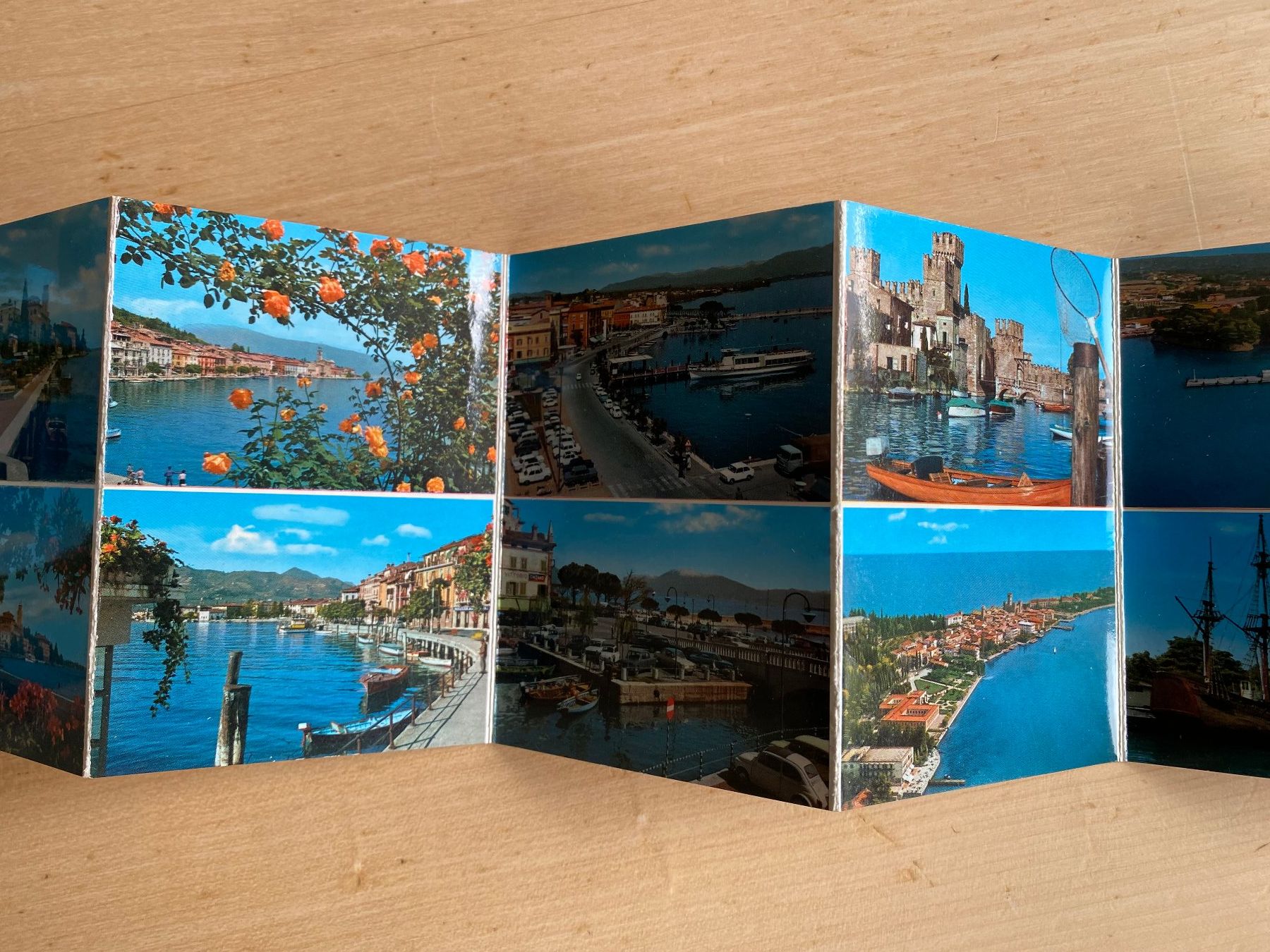 Cartoline postali: Fotoleporello LAGO DI GARDA – Usato da deitingen venduto da popcorn02 1
