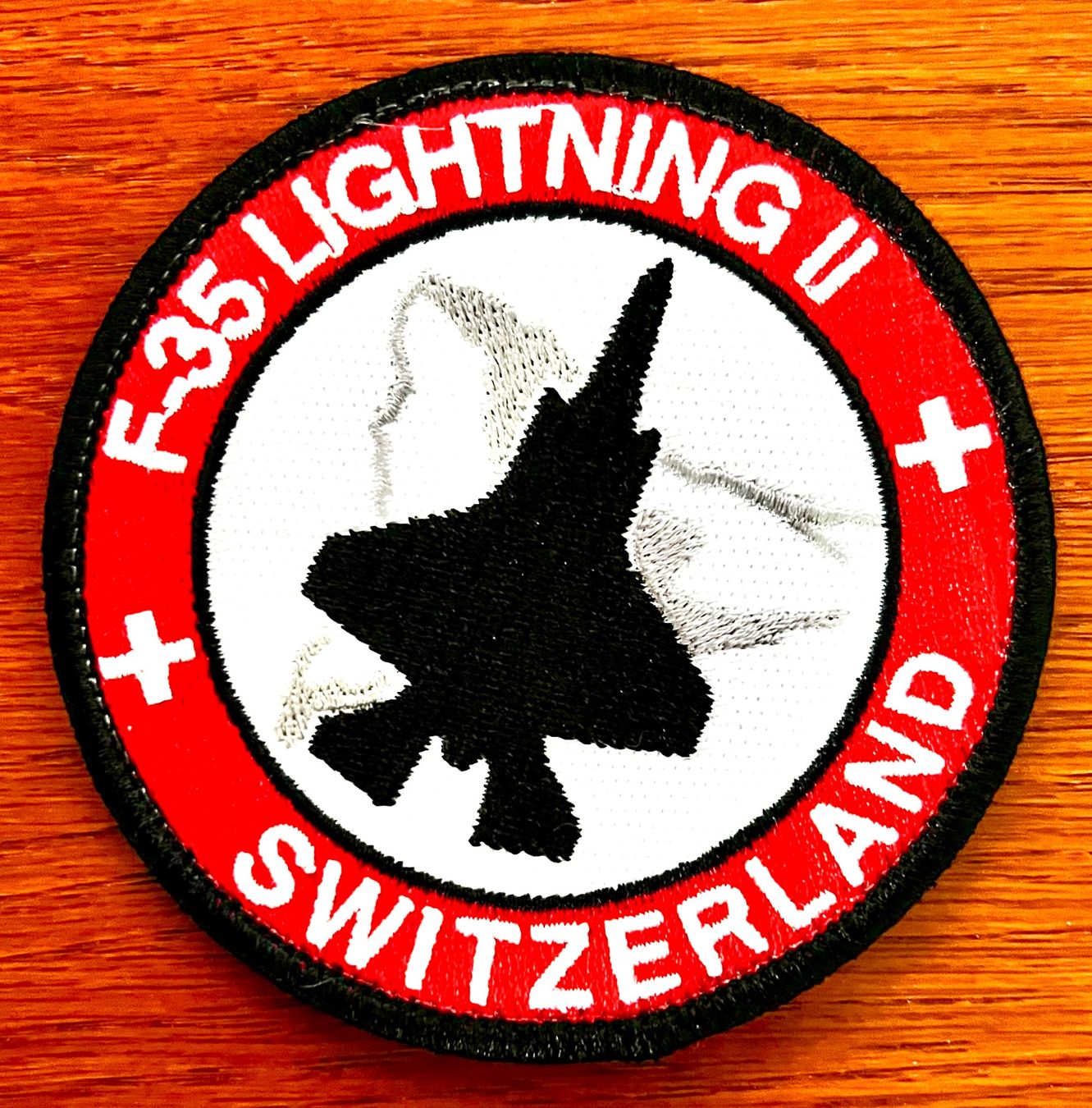 Schweizer Armee Placchette & Badge: Badge pilote Abzeichen Pilot Luftwaffe F-35 Lightning II – Nuovo (secondo la descrizione) da Nyon venduto da 65d45