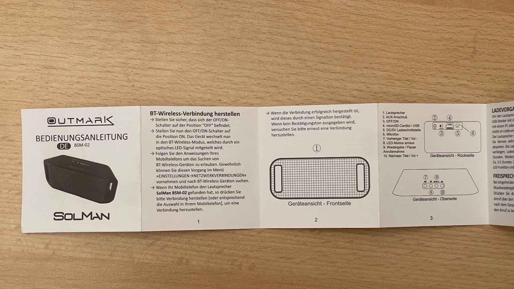 Casse acustiche: SOLMAN Wireless BT-speaker Neu/NP39CHF Schallsäule – Nuovo (secondo la descrizione) da Kölliken venduto da Hap-7 8