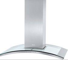 Hotte de cuisine Miele acier inoxydable occasion