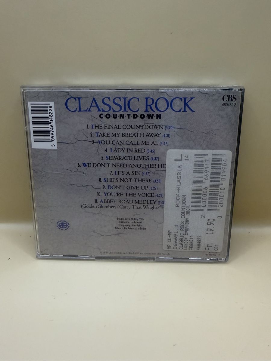 CD: CD Classic Rock Countdown London Symphony Orchestra – Usato da Genève venduto da sho_67qj 1