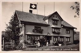 Lutenwil-Nesslau, Pension Giger, belebt, gelaufen 1931
