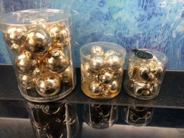 Baumkugeln Goldkugeln Christbaumkugeln Weihnachtsdeko Kugeln
