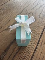 Schachtel Ring Dünn - sieht wie ein Tiffany box aus