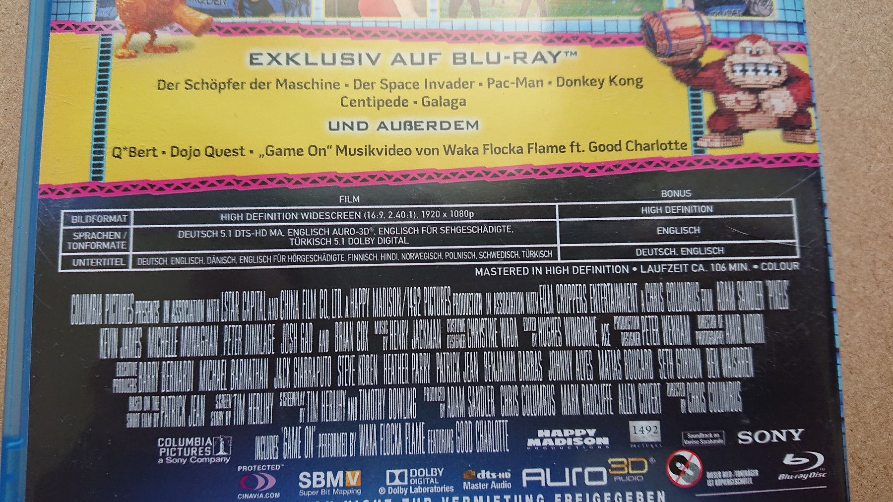 Tous les DVDs: Pixels Blu-ray  – D'occasion à Chur par FreakofRarity 2