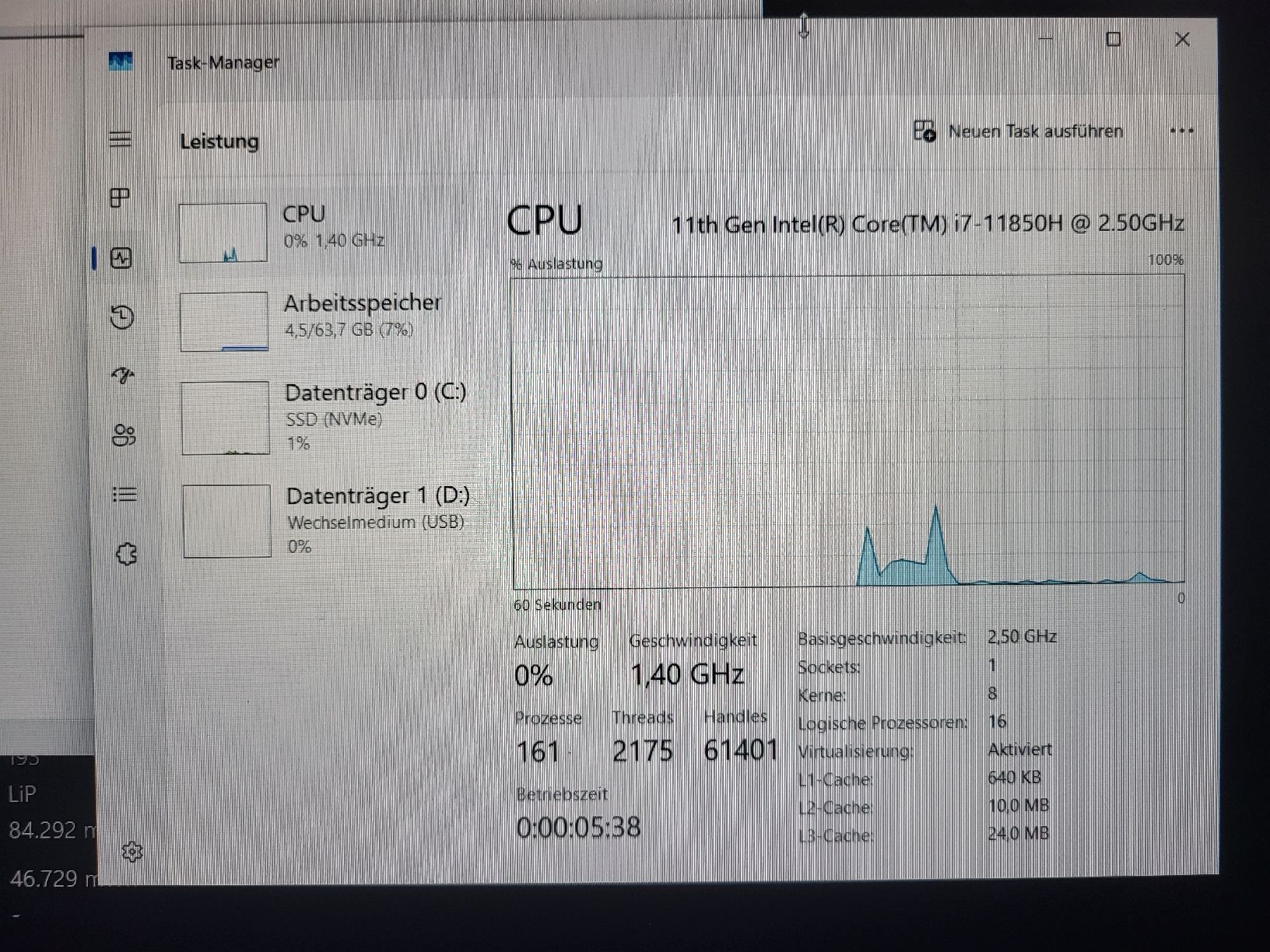 Dell Notebook: Dell precision 5560 64 GB DDR4 RAM - 2TB SSD – Usato da Zürich venduto da jetzold 4