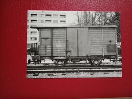 AK Bahn Güterwagen TL 507 K in Lausanne Quartier Sebeillon