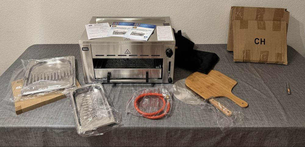 BBQ Hochtemperaturgrill "PRO" - Neu 2