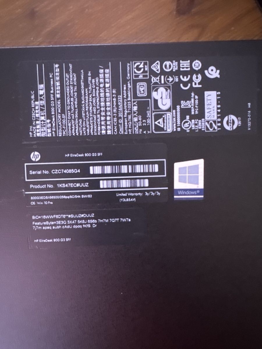 Hewlett Packard PCs: Hp Elitedesk-prodesk Konvolut  – D'occasion à rorschach par hot_qmr9 4