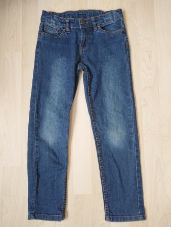 Mädchen Jeans Y.N.K Gr. 134 Blau