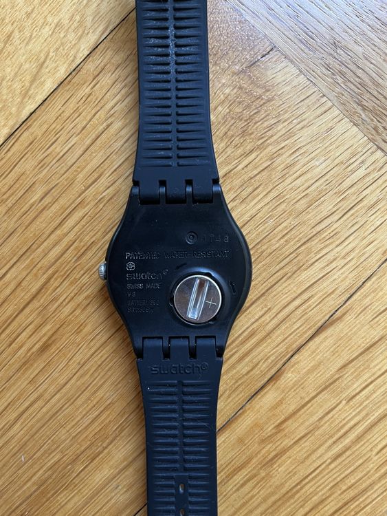Swatch Orologi: Montre Swatch noire – Nuovo (secondo la descrizione) da Neuchâtel venduto da jeromecurty 2