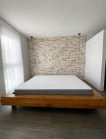 Gratis Lieferung: Interio Bett Nova , Sumpfeiche, Massivholz