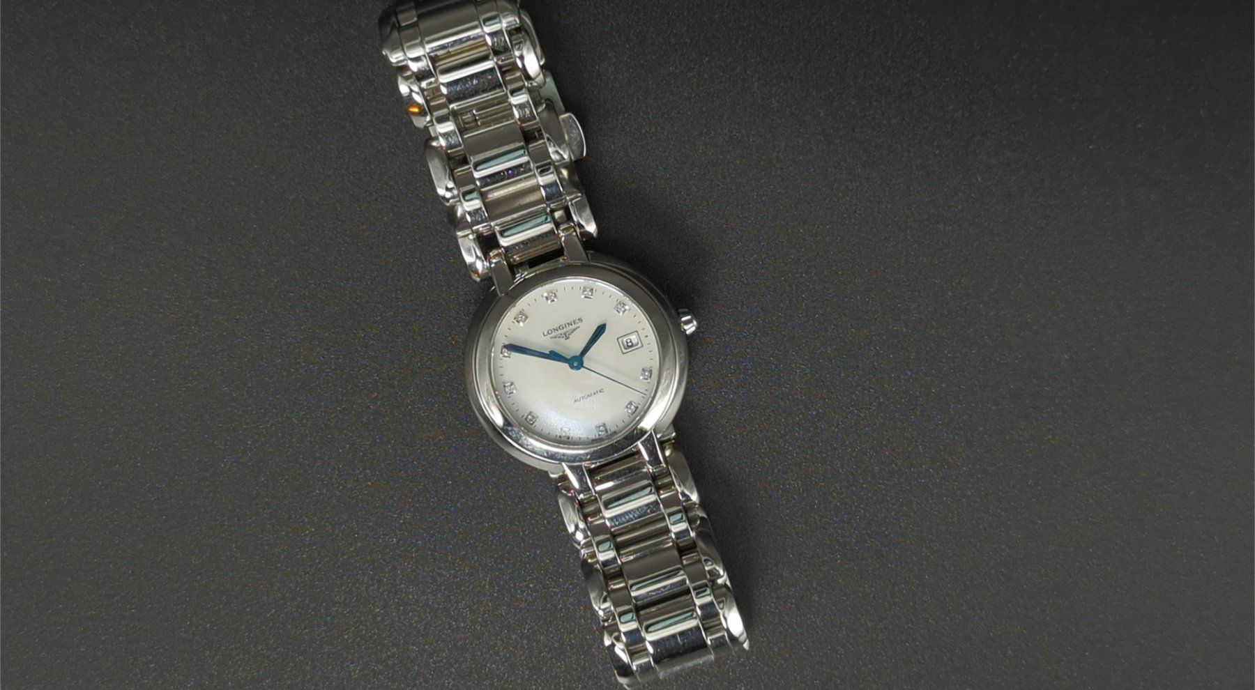Longines Orologi: Longines Prima Luna Stainless Ref. L8.113.4 - Automatik – Usato da Zürich venduto da brothersinwatches 6