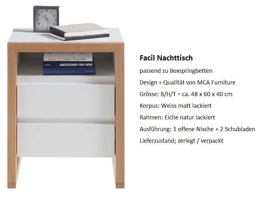 Comodini: Facil Nightstand / Nachtkonsole, neu – Nuovo (secondo la descrizione) da Lichtensteig venduto da pascalporchet 1
