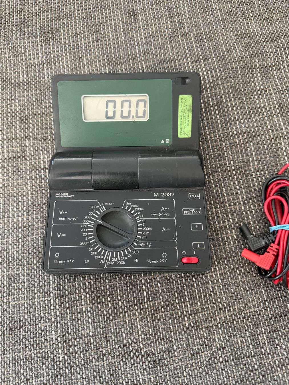 Messen: Multimeter vag 1526 – Gebraucht aus  von
