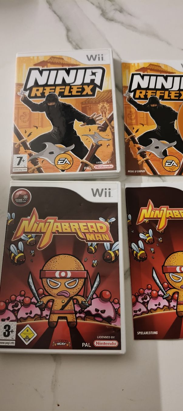 Nintendo Giochi: Ninja Reflex & Ninjabread Man - Nintendo Wii - Top! – Usato da Oensingen venduto da ece_8k7q 2