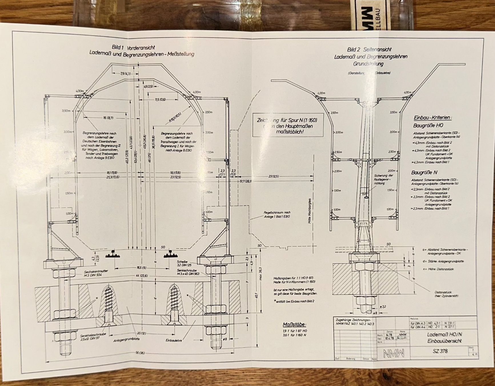 Modellini di ferrovie: NMW Modellbau - Lademass – Usato da Dornach venduto da patrickpfister 1
