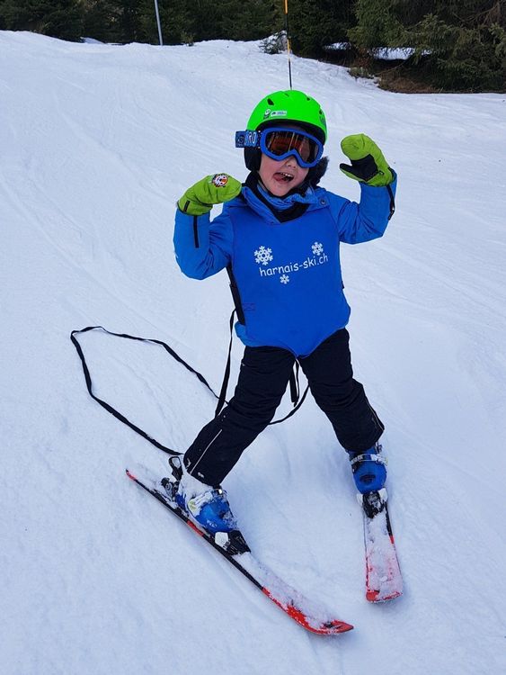 Harnais d'aprentissage du ski enfants