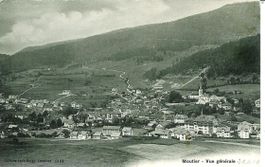 Moutier  JU Dorfansicht 20.2.1910 sehr gut erhalten