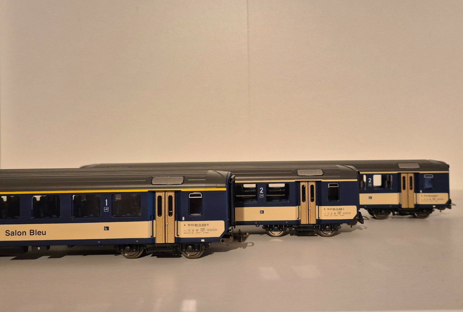 Piko Modellini di ferrovie: Piko 3er Set BLS EW I Salon Bleu – Nuovo (secondo la descrizione) da Wittenwil venduto da ced_q8j7 7