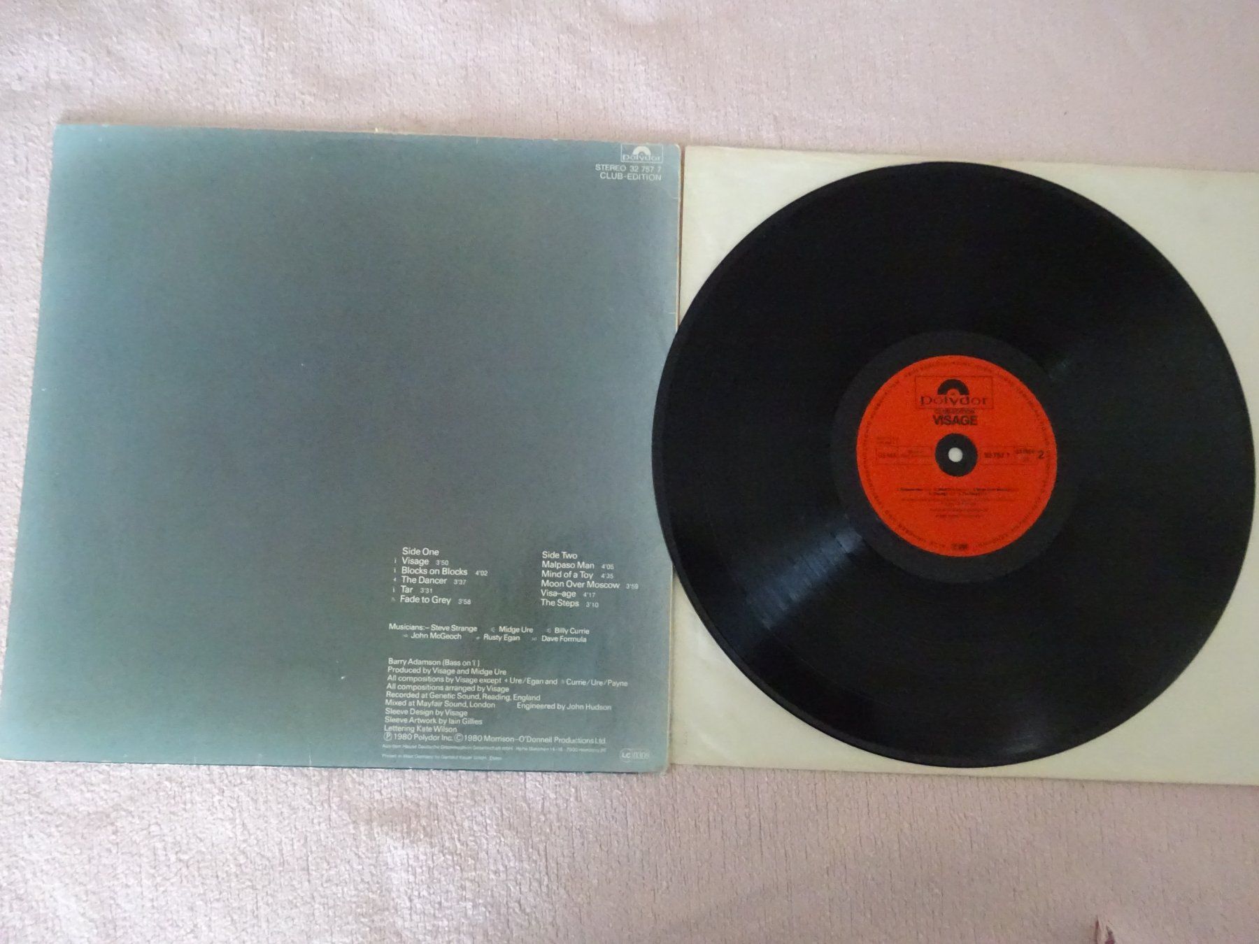 Dischi in vinile: VISAGE ** LP ** CLUB EDITION – Usato da Luzern venduto da xrayspex99 3