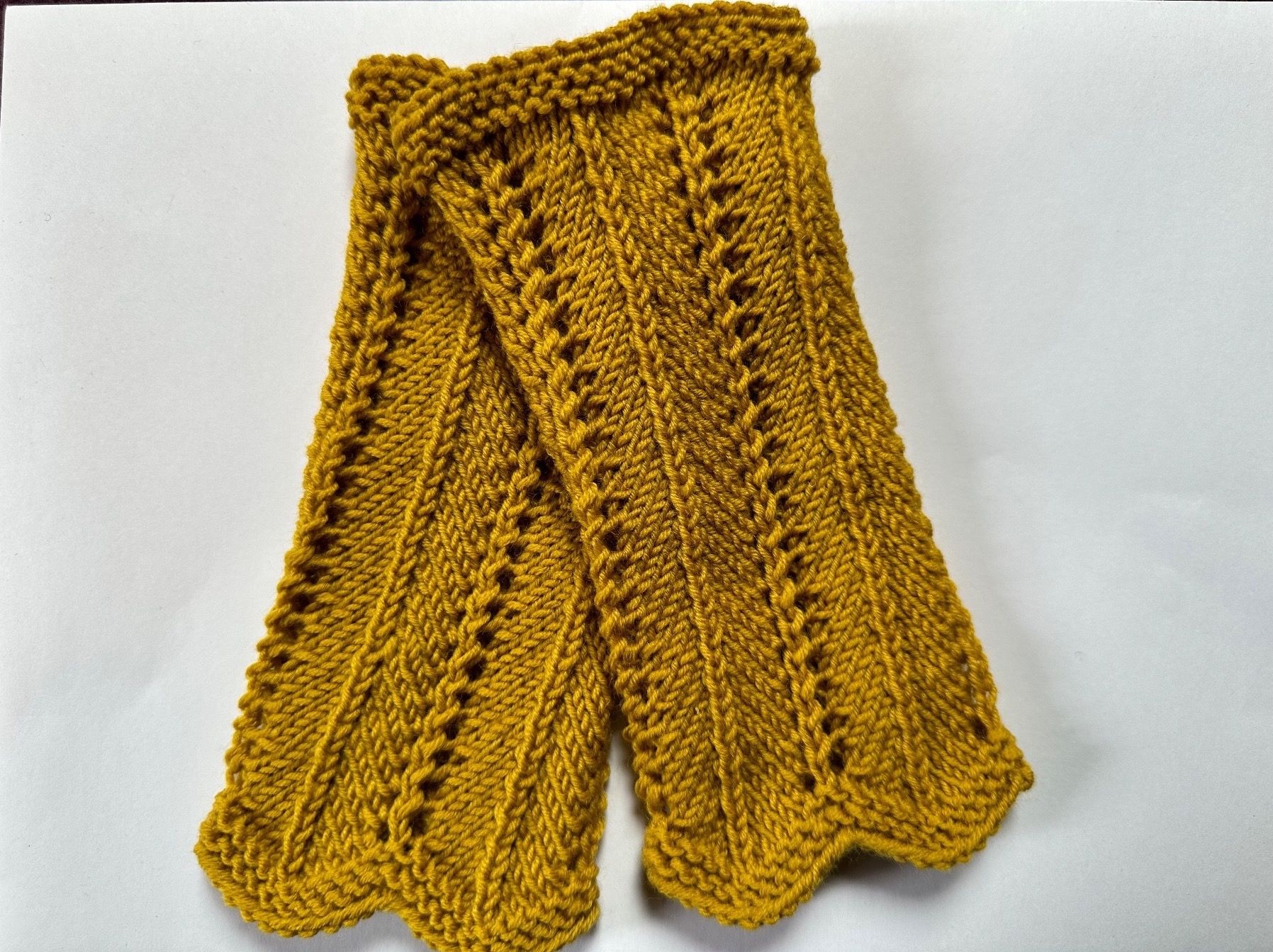 Lana: Pulswärmer handgestrickt senf – Nuovo e nell'imballaggio originale da Pfäffikon ZH venduto da Suribu