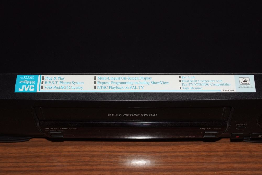 Magnétoscope Thomson S-VHS S4000 – Clone JVC HR-S5000, Entièrement Révisé