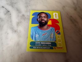Panini Fifa Fussball WM 2026 Sticker Cédric Bakambu COD 19