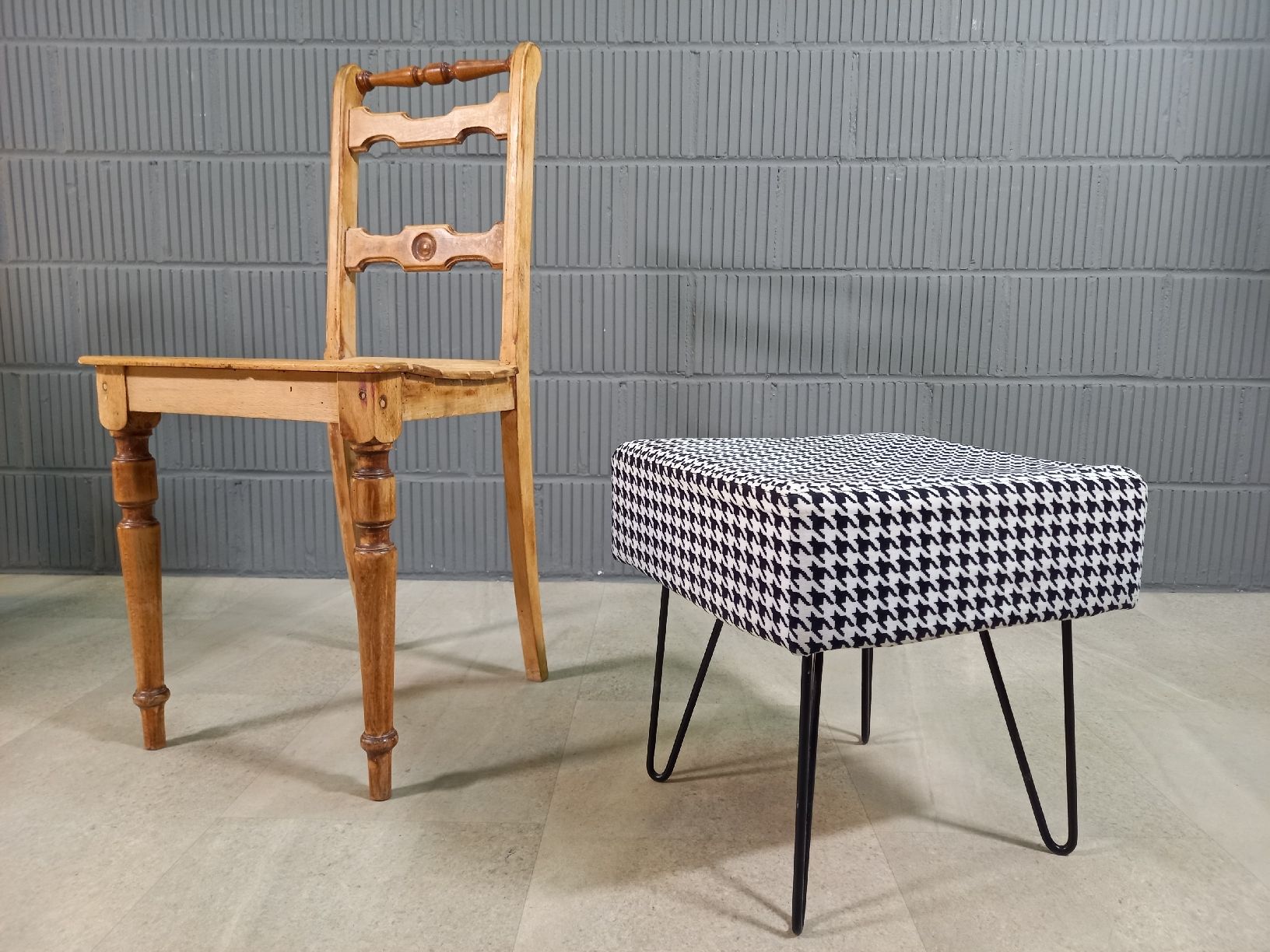 Sgabelli: Polsterhöcker Ottomane Beistellhocker Höcker Hocker – Usato da Nottwil venduto da Wondewa-Shop 1