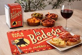 La Bodega Tischset + Serviettenhalter Set