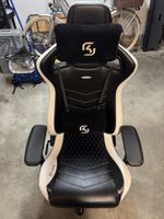 Noblechairs Gaming Stuhl schwarz weiss