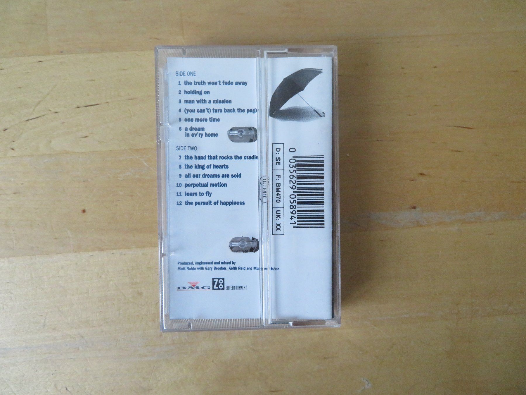 Kompaktkassetten: Kassette PROCAL HARUM "The Prodigal Stranger" – Gebraucht aus zürich von Goldimmund 3