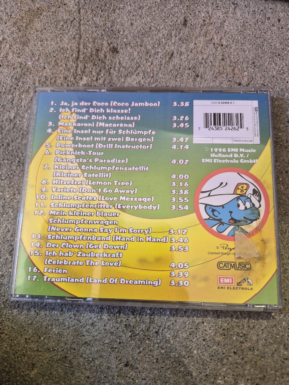 CDs: Die Schlûmpfe alles Banane CD – Gebraucht aus Oberegg von kev_58s7 1