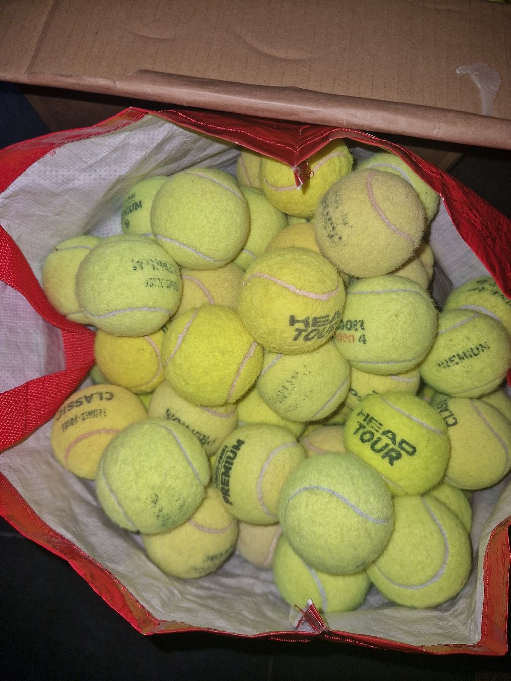 Palloni: 200 gebrauchte Tennisbälle – Usato da Neftenbach venduto da Harry454 1