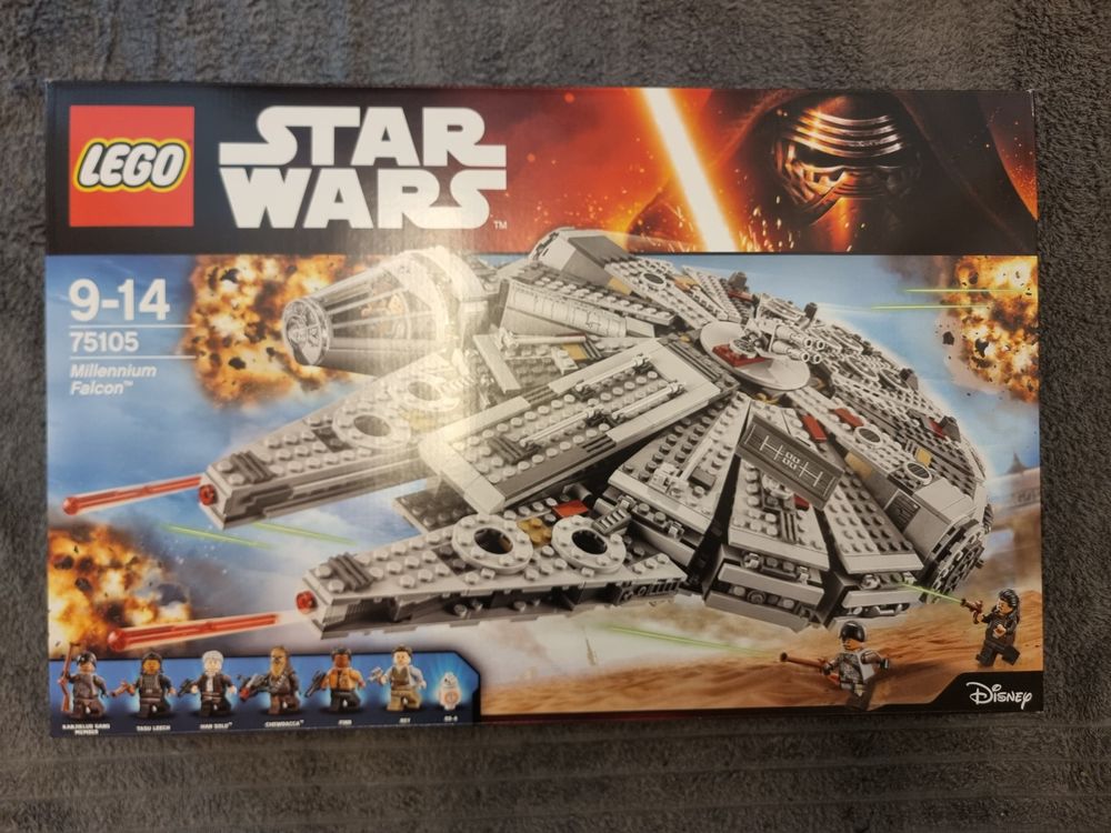 Lego Star Wars 75105 Millennium Falcon (Neu und originalverpackt) in ...