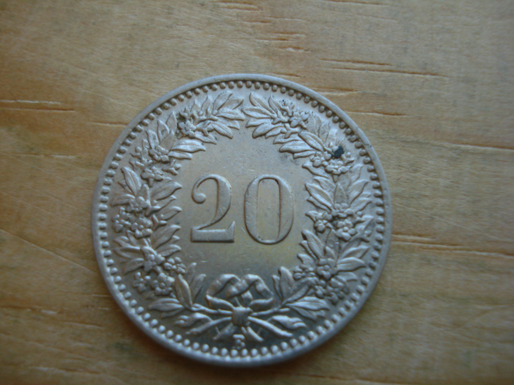 Tutti le monete: (S1) 20 Rappen 1927 – Usato da Erlach venduto da Net-Coins 1