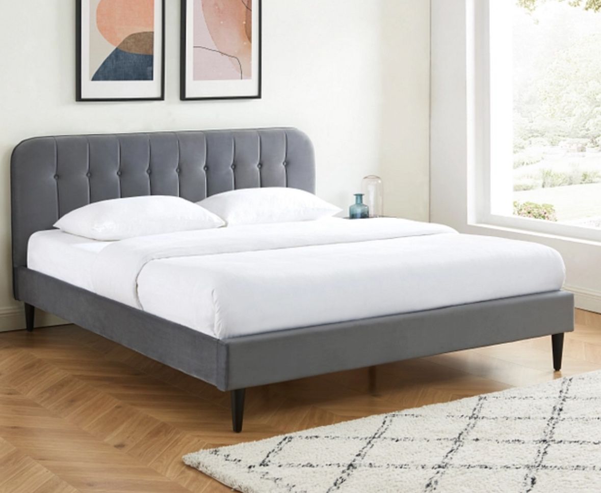 Conforama Betten: Beiges Bett, 160x200cm, mit Lattenrost&Matratze – Neu (gemäss Beschreibung) aus Sursee von Alyel 2