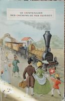 Le Centenaire des Chemins de Fer Suisses 1947