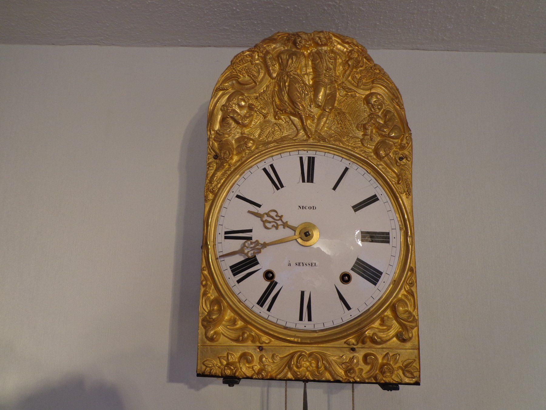 Orologi: Comtoise Morez Burgunder Uhr wohnfertig – Usato da Würenlingen venduto da reneda777 1