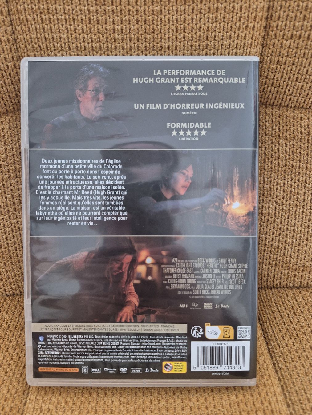 Tutti i DVDs: Heretic (FR/EN) – Usato da Riaz venduto da Murielbhs 1