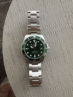 Certina DS Action Diver grüne Lünette Herrenuhr Stainless St