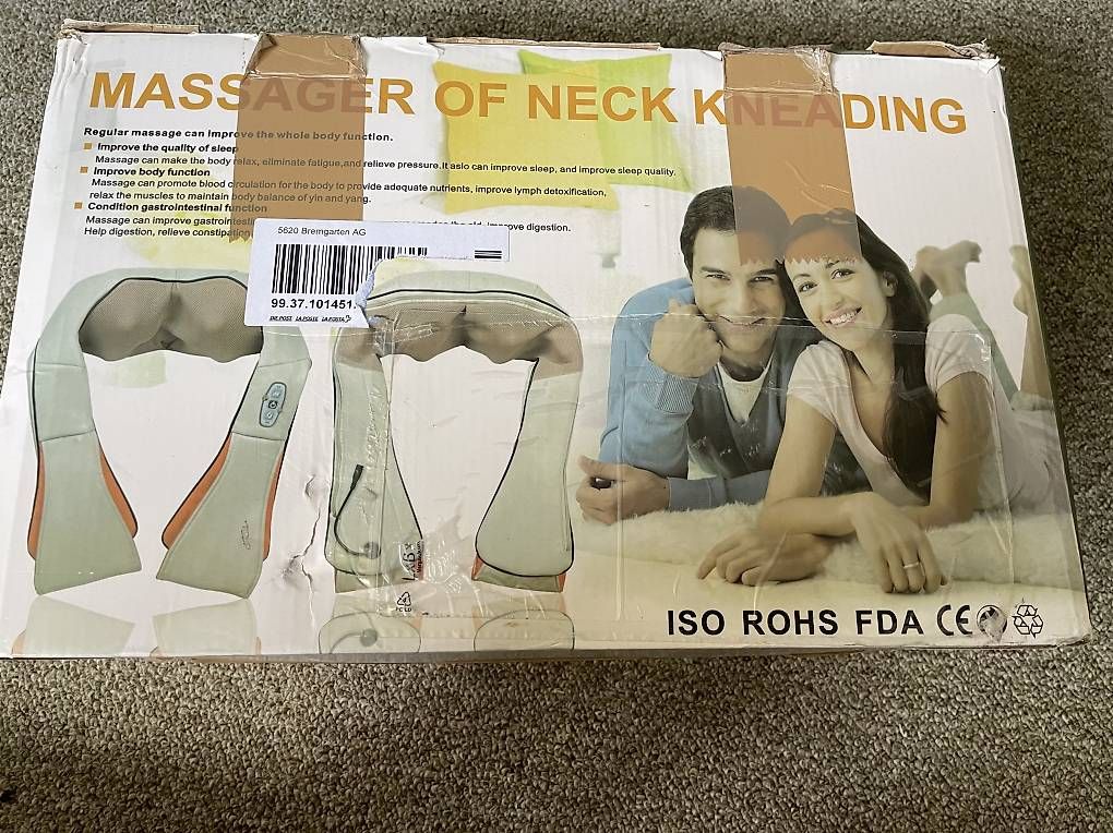 Dispositivi per massaggi: Shiatsu Nacken- und Schultermassagegerät – Usato da Buchs SG venduto da auchan2008 1