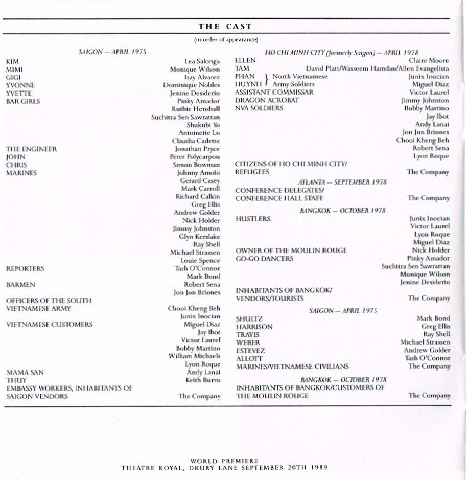 CD: Miss Saigon, Musical, 2 CD's – Usato da St.Gallen venduto da Paddington11 2
