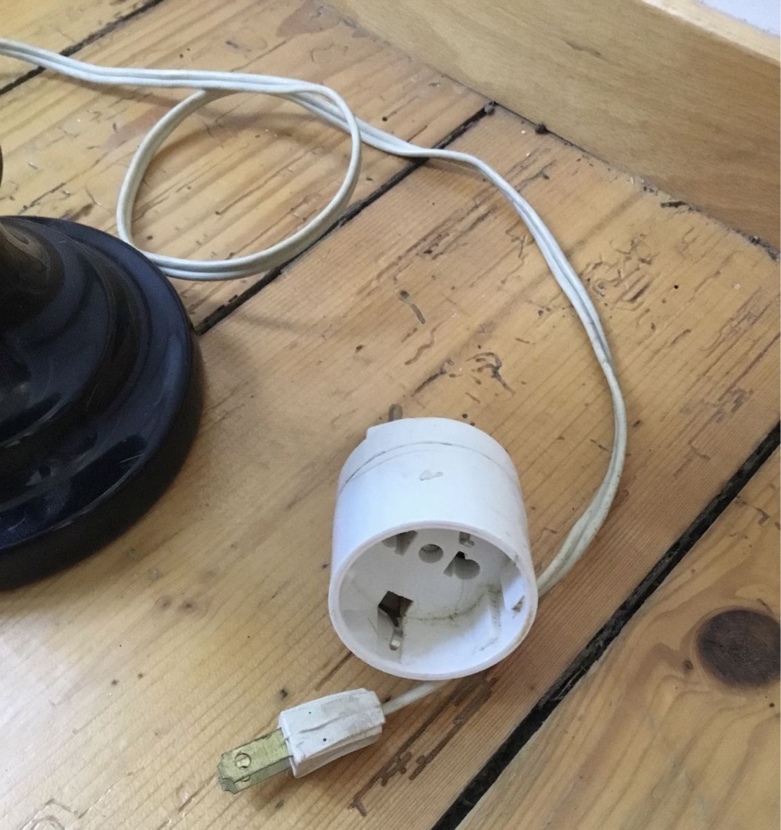 Lampade: Vintage Lampenfuss Marmor – Usato da Schlieren venduto da Jeajet 3