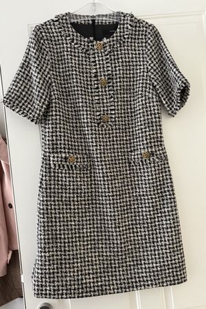 Elegantes Hallhuber Kleid, Grösse 38, perfekt für den Herbst
