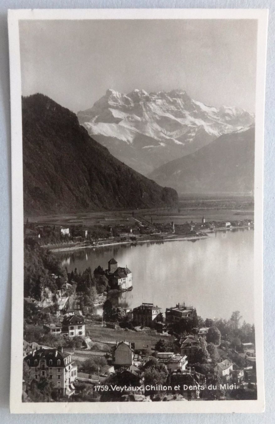 Cartoline postali: Veytaux, Chillon et Dents du Midi – Usato da Fétigny venduto da Billy2miny