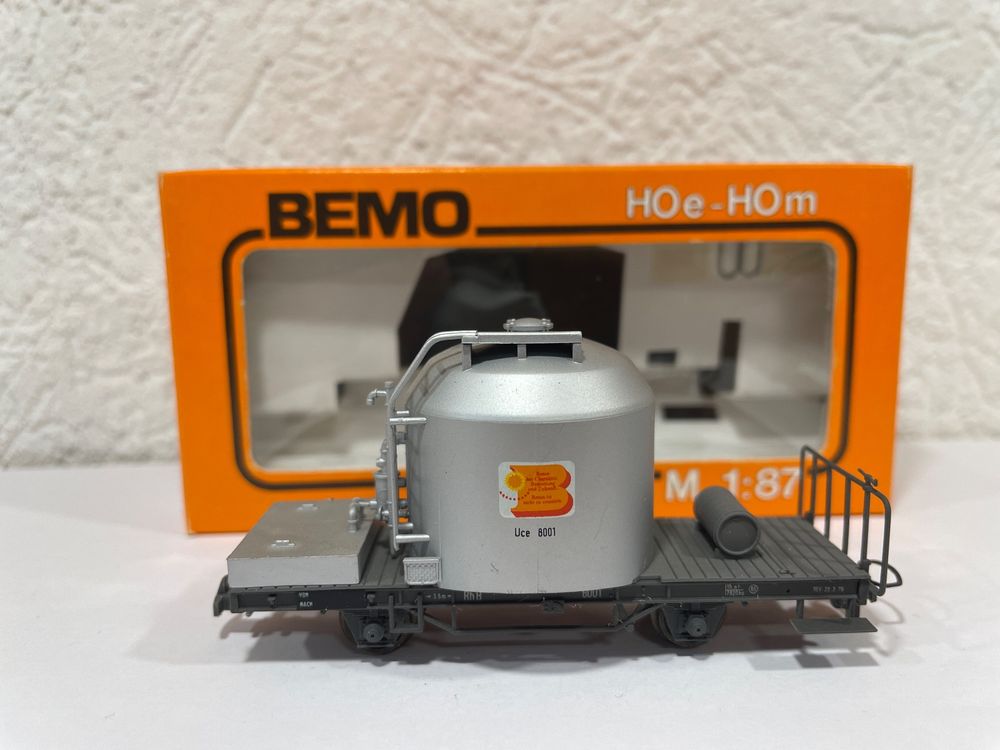 Bemo 2253 RhB Uce 8001 Zementtransportwagen | Kaufen auf Ricardo