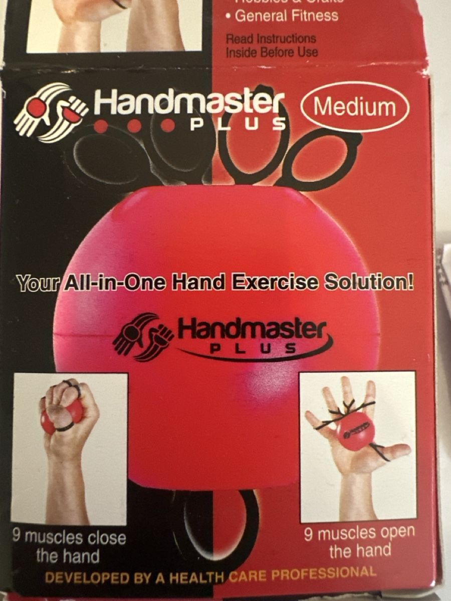 Hometrainer: Handmaster Plus Hand and Wrist Strengthener Medium – Neu und originalverpackt aus Uster von sus_s85n 1
